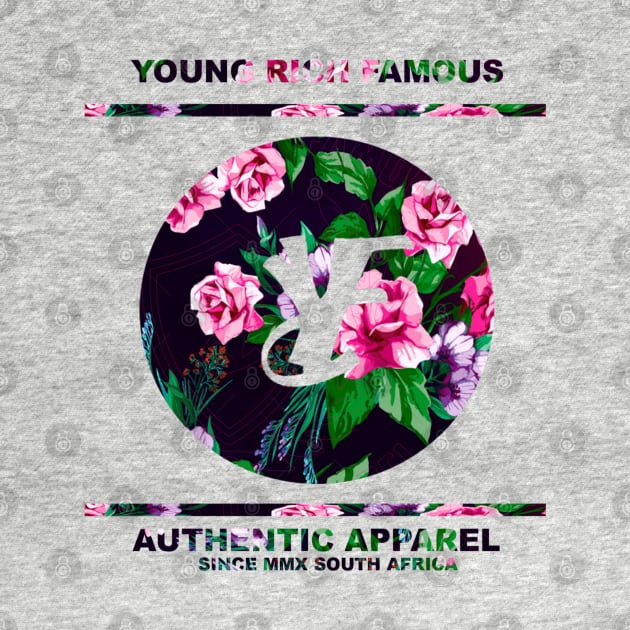 Young Rich Flowers by YoungRichFamousAuthenticApparel